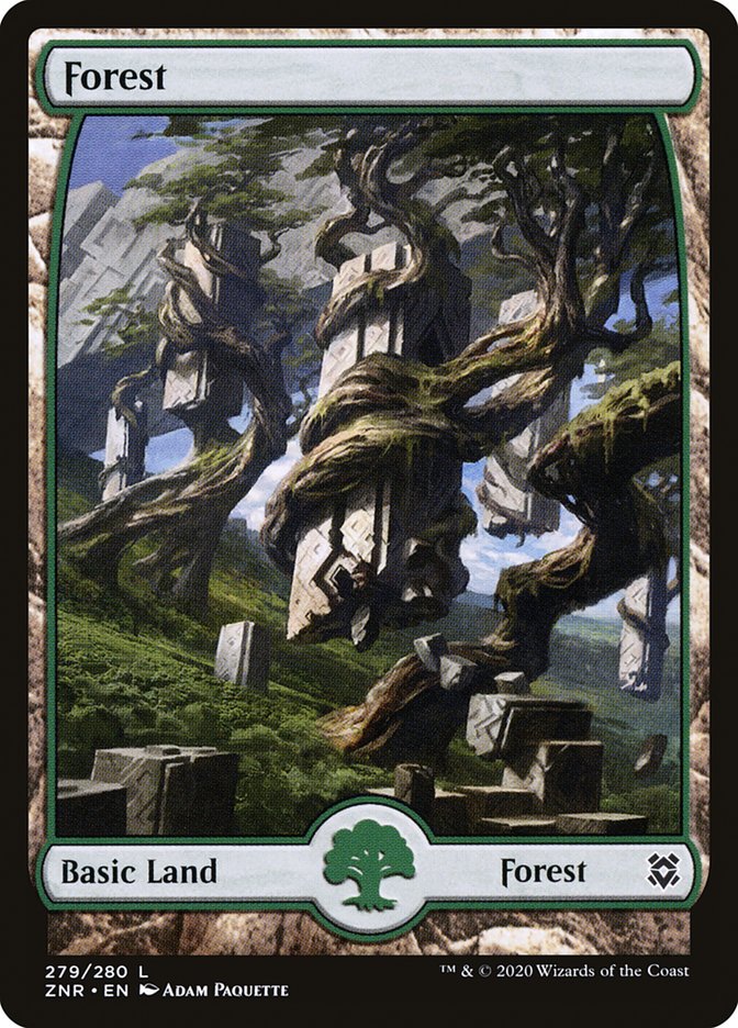 Forest (279) [Zendikar Rising] | GnG Games