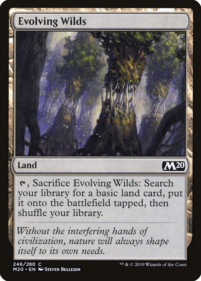 Evolving Wilds [Core Set 2020] | GnG Games