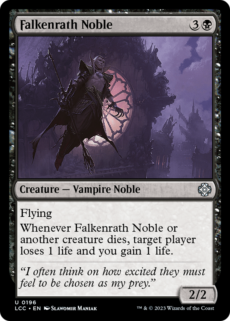 Falkenrath Noble [The Lost Caverns of Ixalan Commander] | GnG Games