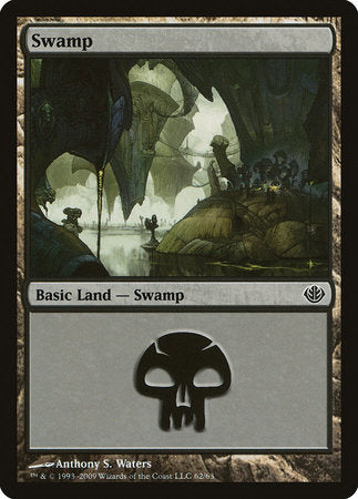 Swamp (62) [Duel Decks: Garruk vs. Liliana] | GnG Games