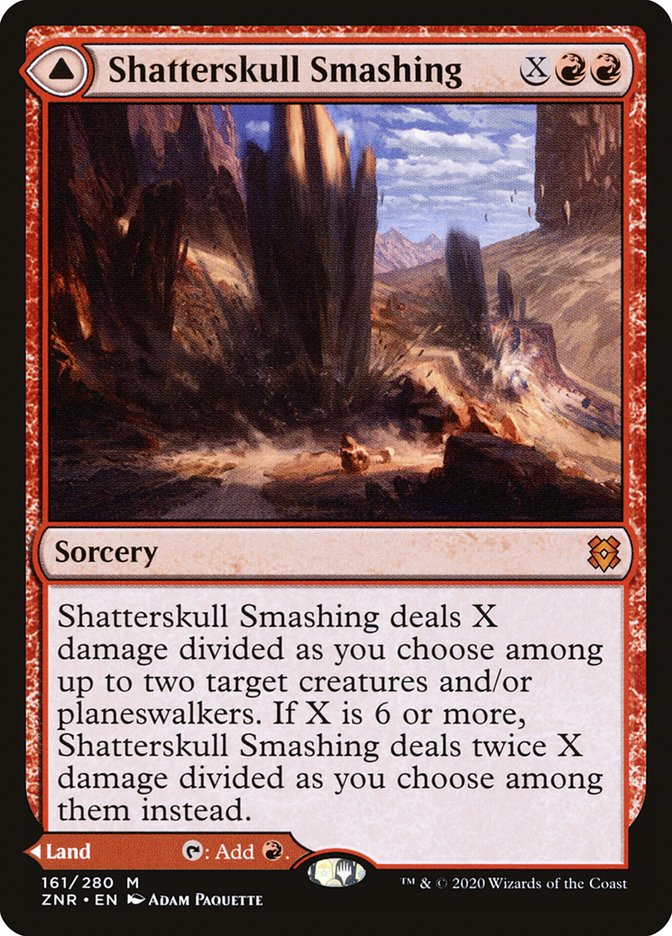 Shatterskull Smashing // Shatterskull, the Hammer Pass [Zendikar Rising] | GnG Games