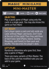 Mini-Master (Magic Minigame) [Commander Legends: Battle for Baldur's Gate Minigame] | GnG Games