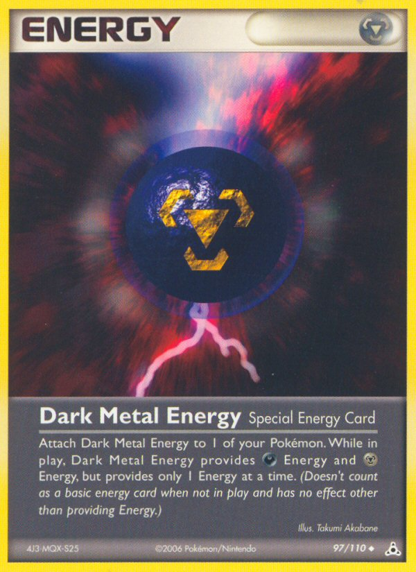 Dark Metal Energy (97/110) [EX: Holon Phantoms] | GnG Games