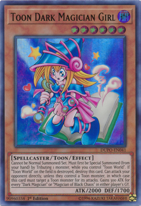 Toon Dark Magician Girl [DUPO-EN041] Ultra Rare | GnG Games