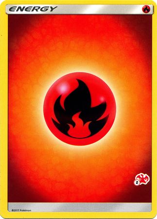 Fire Energy (Charizard Stamp #2) [Battle Academy 2020] | GnG Games