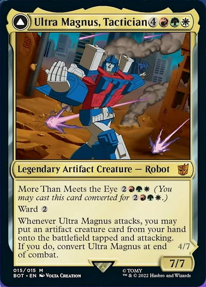 Ultra Magnus, Tactician // Ultra Magnus, Armored Carrier [Universes Beyond: Transformers] | GnG Games