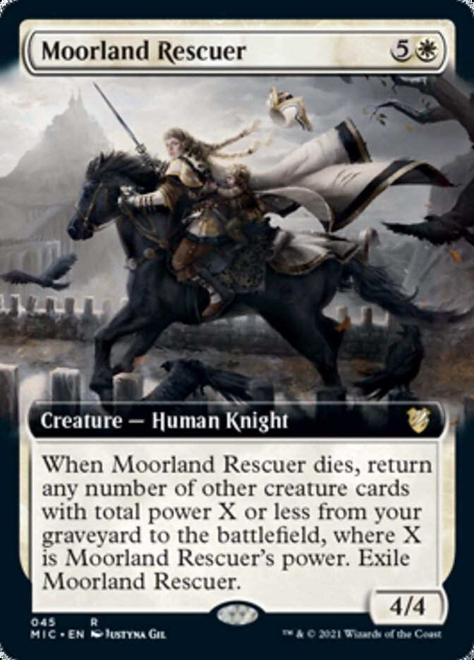 Moorland Rescuer (Extended) [Innistrad: Midnight Hunt Commander] | GnG Games