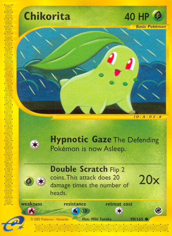 Chikorita (99/165) [Expedition: Base Set] | GnG Games