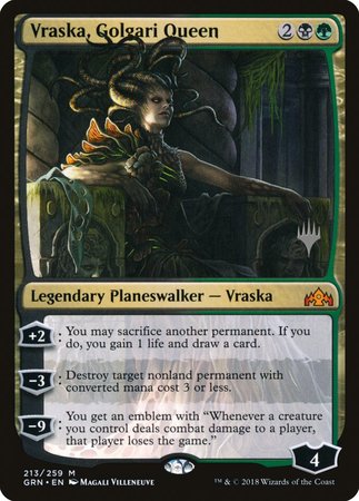 Vraska, Golgari Queen [Guilds of Ravnica Promos] | GnG Games