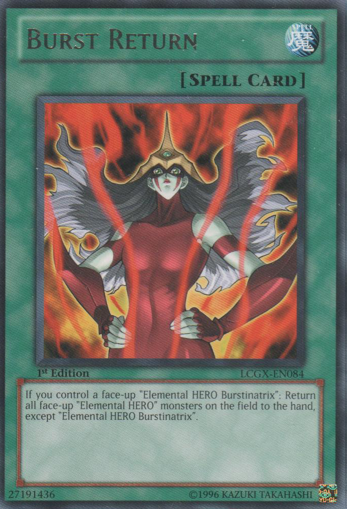 Burst Return [LCGX-EN084] Rare | GnG Games