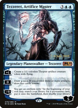 Tezzeret, Artifice Master [Core Set 2019 Promos] | GnG Games