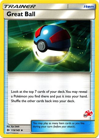 Great Ball (119/149) (Charizard Stamp #55) [Battle Academy 2020] | GnG Games