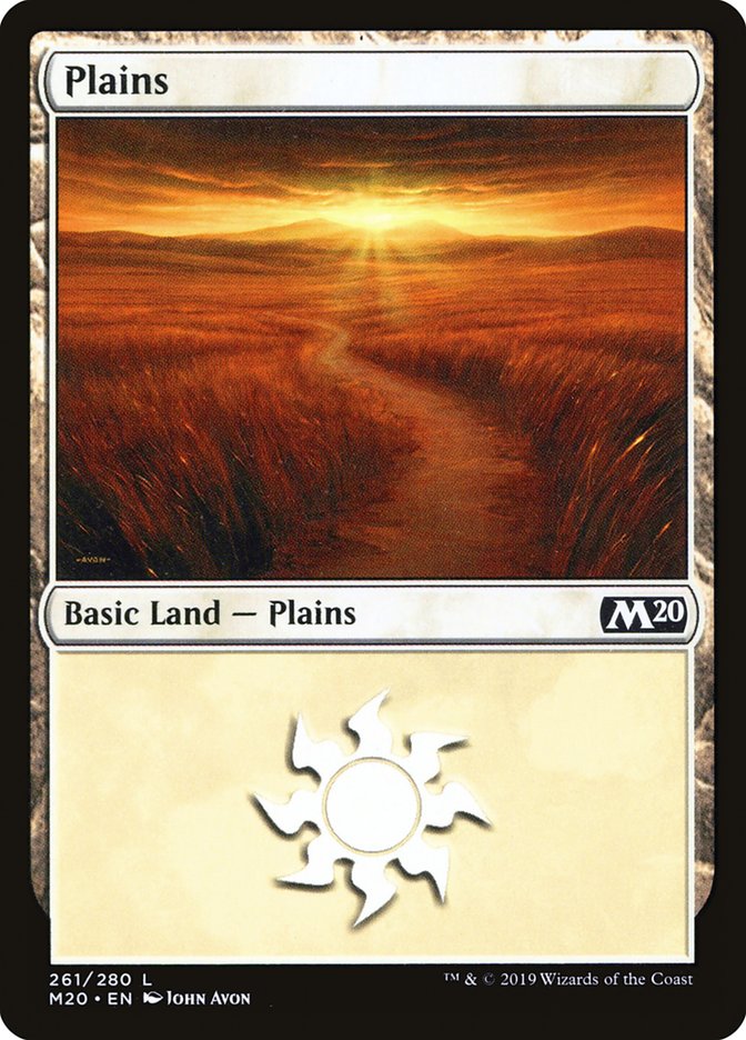 Plains (#261) [Core Set 2020] | GnG Games