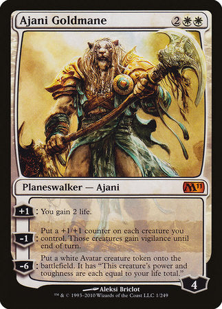 Ajani Goldmane [Magic 2011] | GnG Games