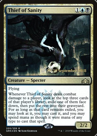 Thief of Sanity [Guilds of Ravnica Promos] | GnG Games