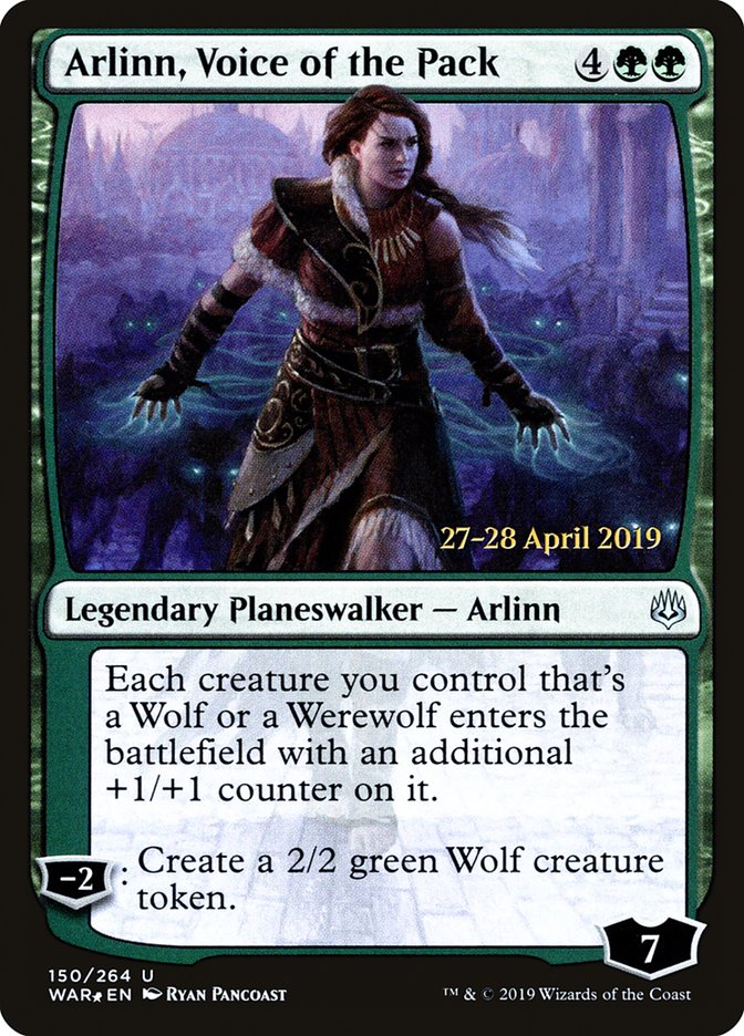 Arlinn, Voice of the Pack  [War of the Spark Prerelease Promos] | GnG Games