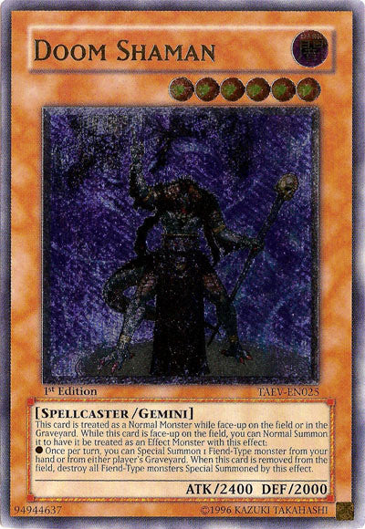 Doom Shaman [TAEV-EN025] Ultimate Rare | GnG Games