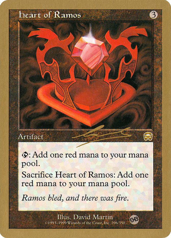 Heart of Ramos (Nicolas Labarre) (SB) [World Championship Decks 2000] | GnG Games