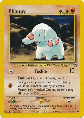 Phanpy (43/111) [Neo Genesis Unlimited] | GnG Games