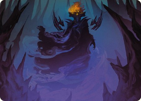 Sauron, the Necromancer Art Card [The Lord of the Rings: Tales of Middle-earth Art Series] | GnG Games