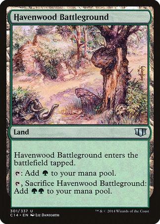 Havenwood Battleground [Commander 2014] | GnG Games