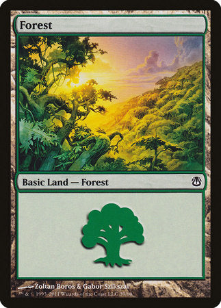 Forest (39) [Duel Decks: Ajani vs. Nicol Bolas] | GnG Games