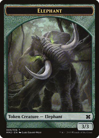 Elephant Token [Modern Masters 2015 Tokens] | GnG Games