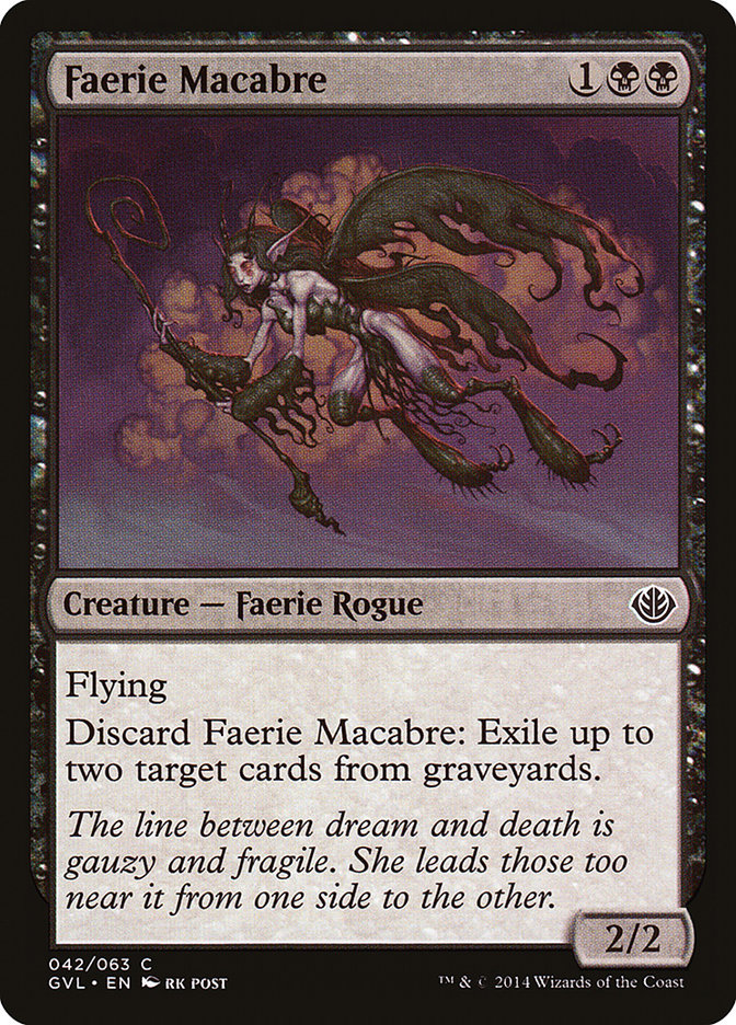 Faerie Macabre (Garruk vs. Liliana) [Duel Decks Anthology] | GnG Games