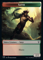 Satyr // Beast Double-sided Token [Commander Legends: Battle for Baldur's Gate Tokens] | GnG Games