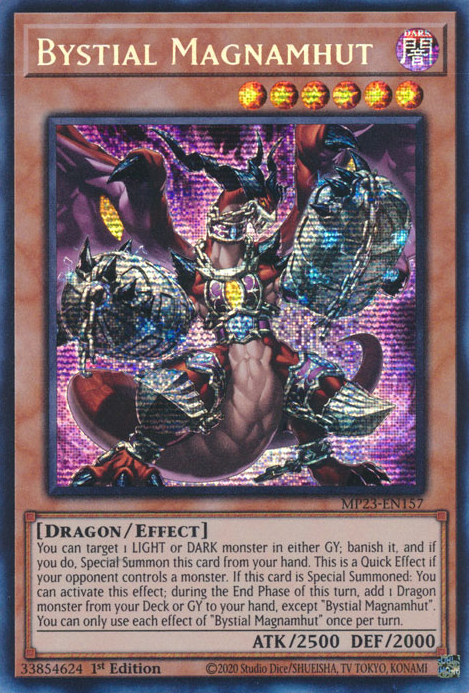 Bystial Magnamhut [MP23-EN157] Prismatic Secret Rare | GnG Games