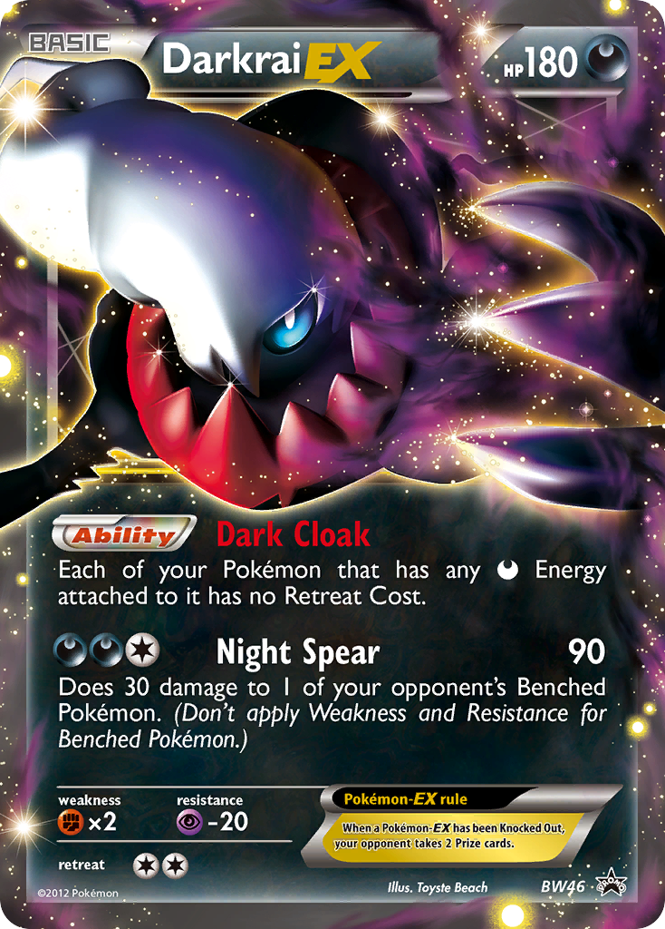 Darkrai EX (BW46) [Black & White: Black Star Promos] | GnG Games