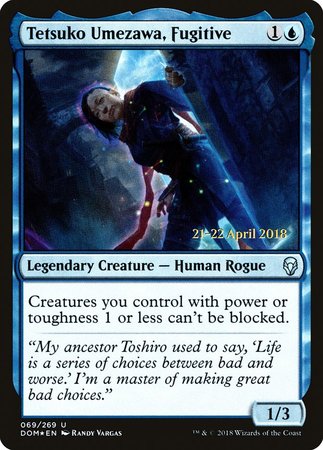 Tetsuko Umezawa, Fugitive [Dominaria Promos] | GnG Games