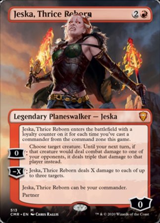 Jeska, Thrice Reborn (Borderless) [Commander Legends] | GnG Games