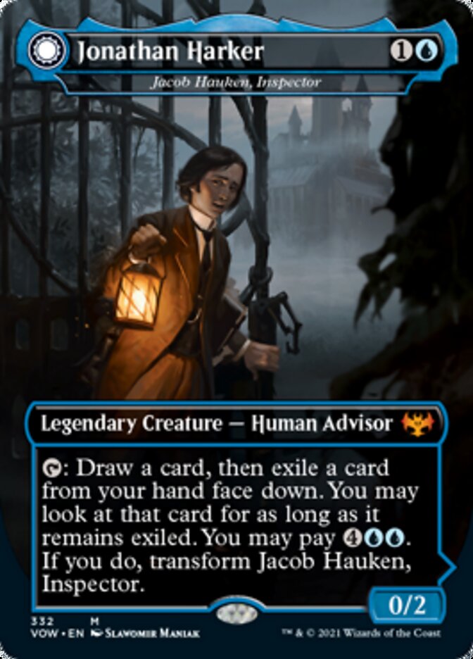 Jacob Hauken, Inspector // Hauken's Insight - Jonathan Harker // Harker's Obsessive Inquiry [Innistrad: Crimson Vow] | GnG Games