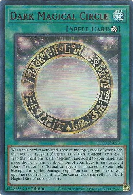 Dark Magical Circle (Red) [LDS3-EN093] Ultra Rare | GnG Games