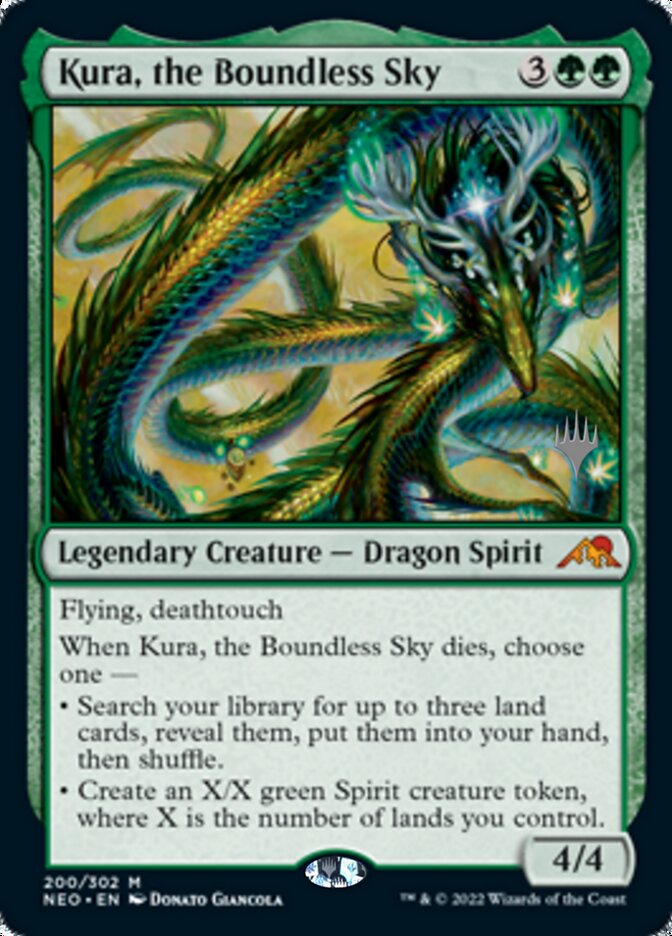 Kura, the Boundless Sky (Promo Pack) [Kamigawa: Neon Dynasty Promos] | GnG Games