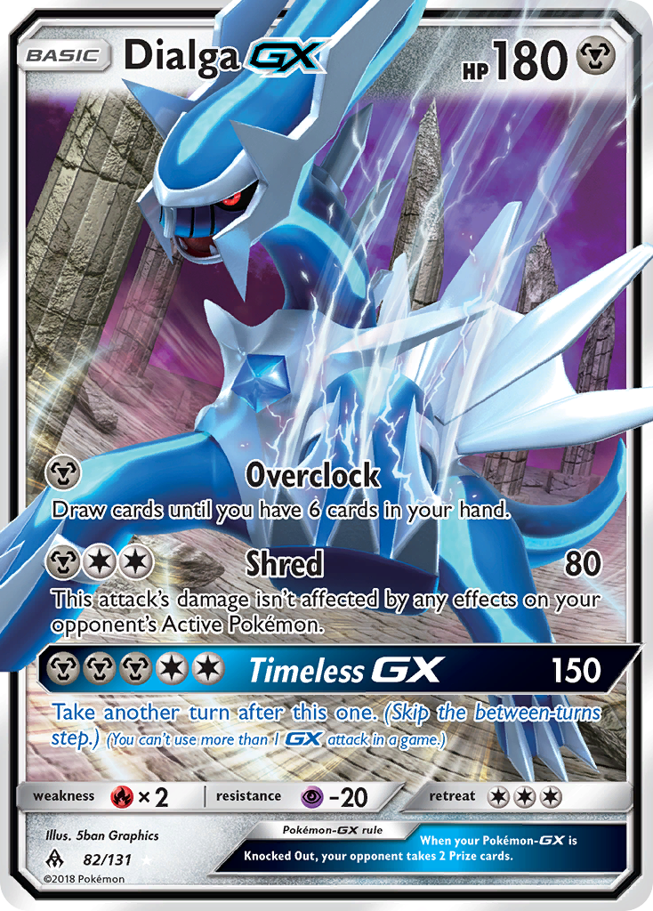 Dialga GX (82/131) [Sun & Moon: Forbidden Light] | GnG Games