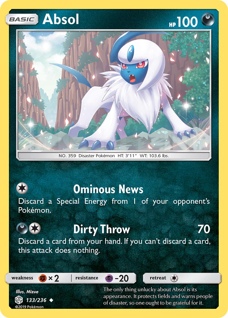 Absol (133/236) [Sun & Moon: Cosmic Eclipse] | GnG Games