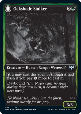 Oakshade Stalker // Moonlit Ambusher [Innistrad: Double Feature] | GnG Games