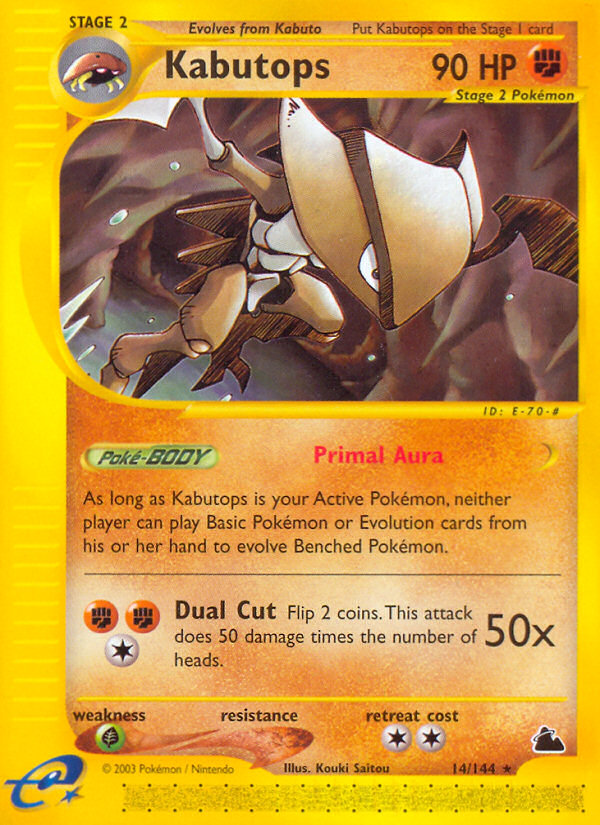 Kabutops (14/144) [Skyridge] | GnG Games