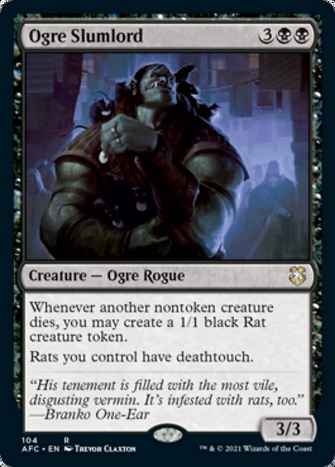 Ogre Slumlord [Dungeons & Dragons: Adventures in the Forgotten Realms Commander] | GnG Games