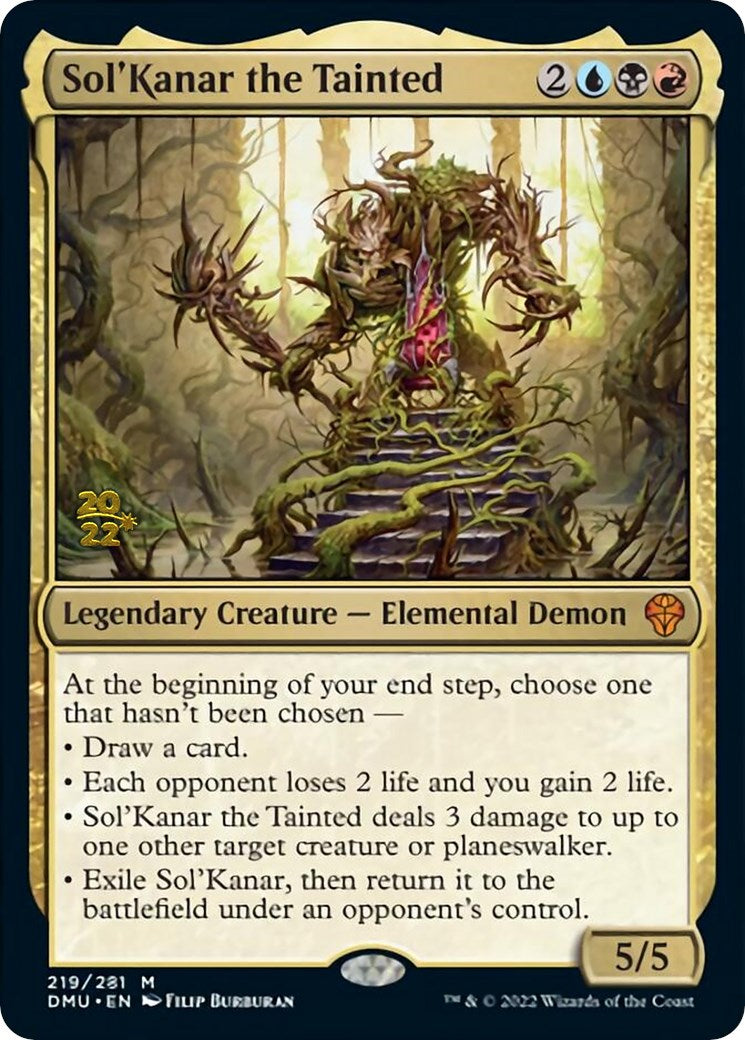 Sol'Kanar the Tainted [Dominaria United Prerelease Promos] | GnG Games