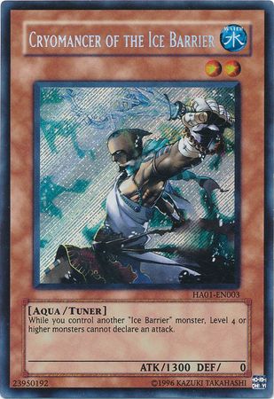 Cryomancer of the Ice Barrier [HA01-EN003] Secret Rare | GnG Games