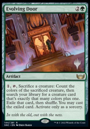 Evolving Door (Promo Pack) [Streets of New Capenna Promos] | GnG Games