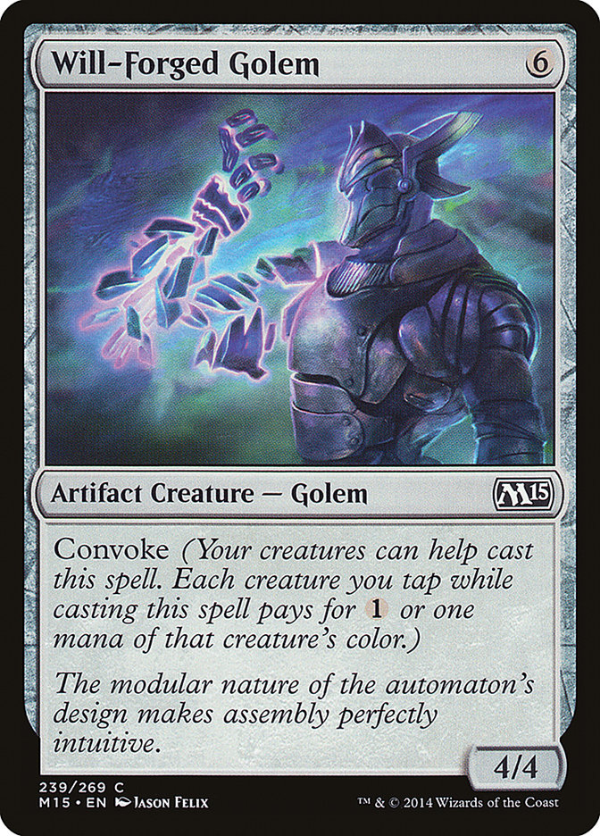 Will-Forged Golem [Magic 2015] | GnG Games