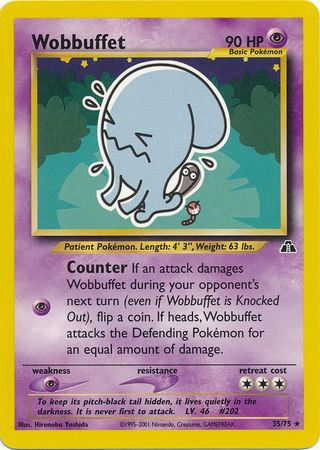 Wobbuffet (35/75) [Neo Discovery Unlimited] | GnG Games