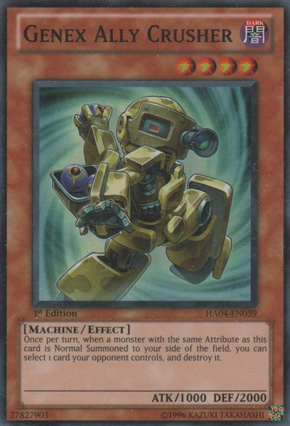 Genex Ally Crusher [HA04-EN039] Super Rare | GnG Games