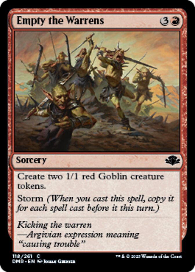 Empty the Warrens [Dominaria Remastered] | GnG Games