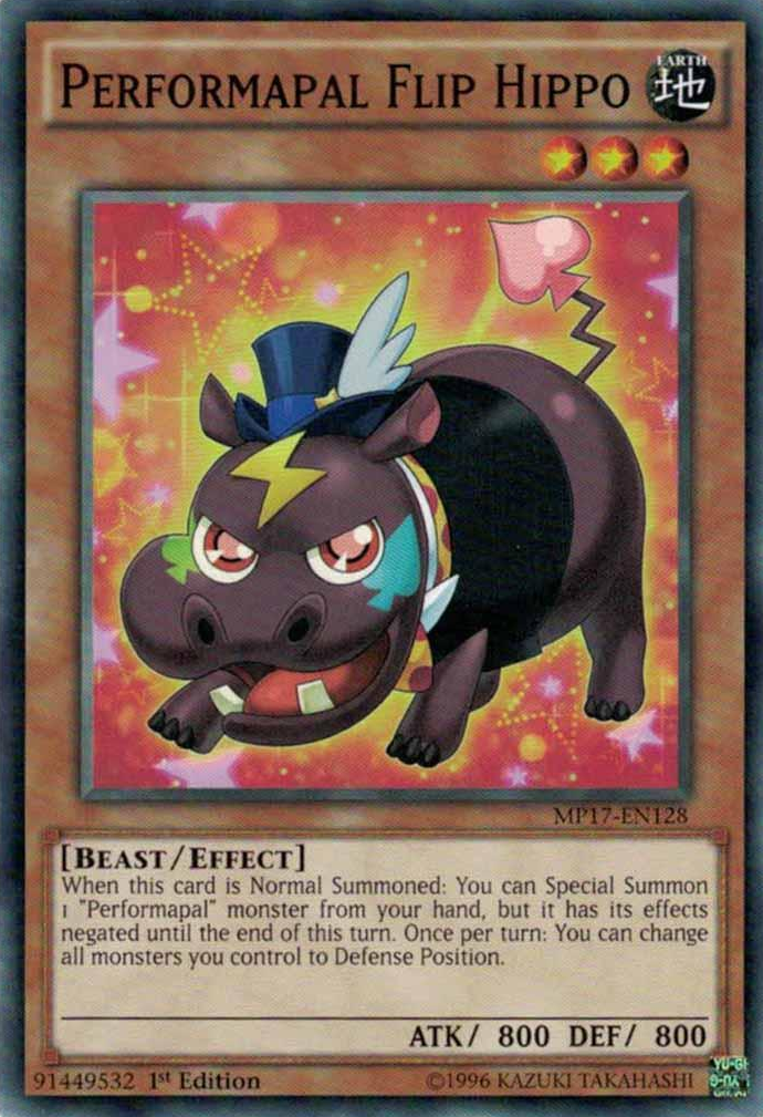 Performapal Flip Hippo [MP17-EN128] Common | GnG Games