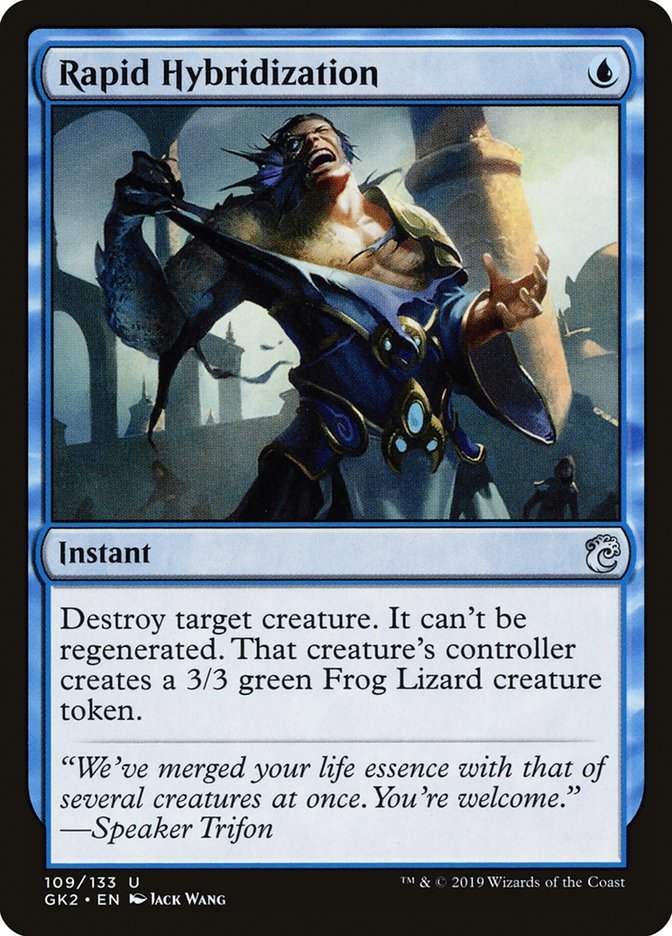 Rapid Hybridization [Ravnica Allegiance Guild Kit] | GnG Games